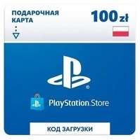 Playstation Store пополнение бумажника: Карта оплаты 100 zł Poland [Цифровая версия]