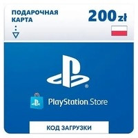 Playstation Store пополнение бумажника: Карта оплаты 200 zł Poland [Цифровая версия]